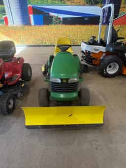 John Deere LT180 with Snow Blade