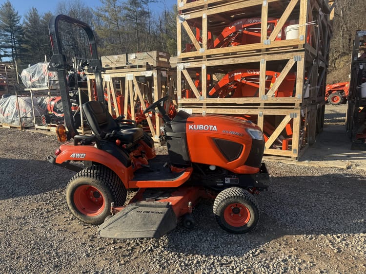 Kubota BX1880 with Belly Mower