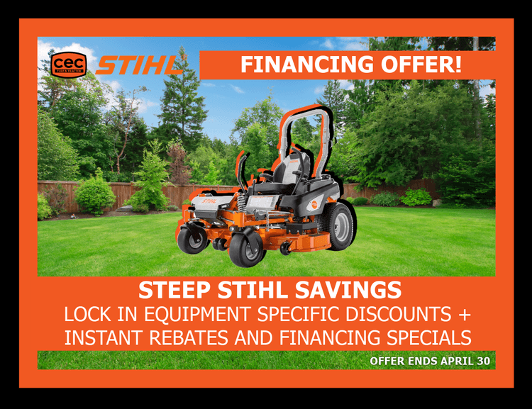 STEEP STIHL DISCOUNTS