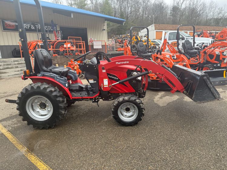 Mahindra eMax 22 with Loader