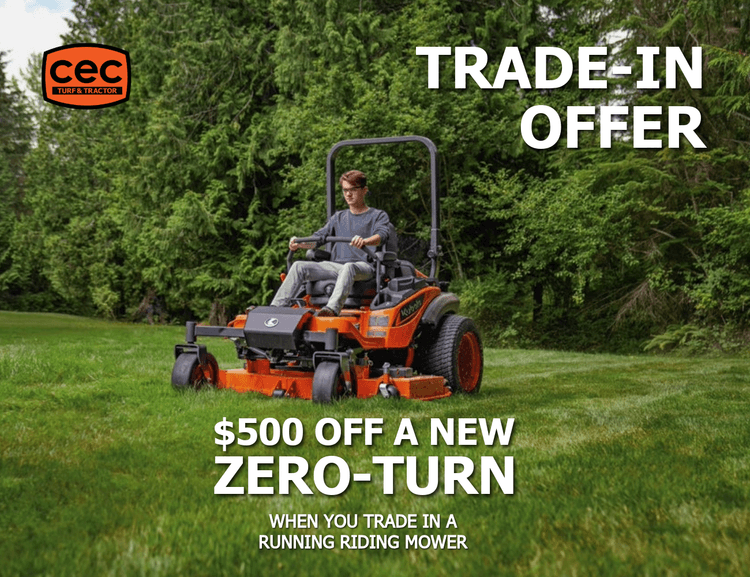 Used Equipment Trade-In Bonus Credit!