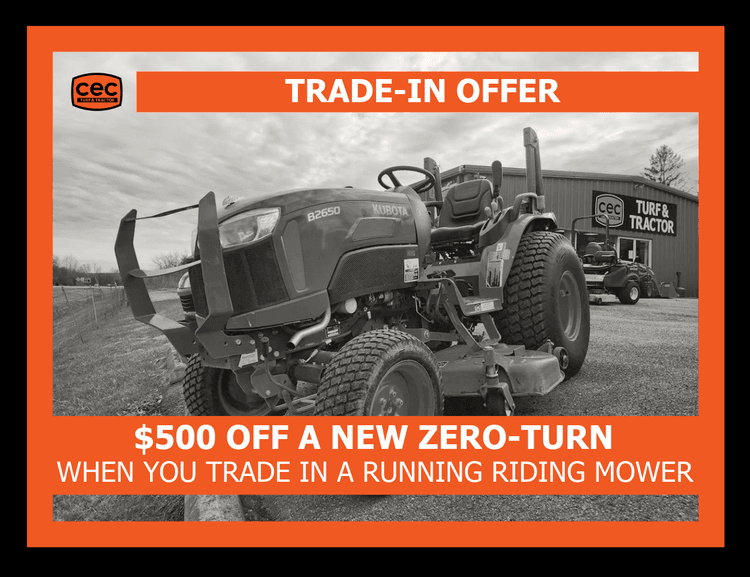 Used Equipment Trade-In Bonus Credit!